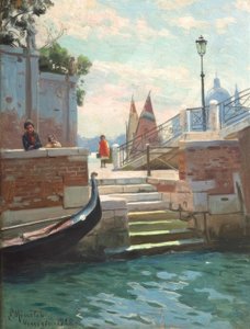 Giornata estiva a Venezia da Peder Monsted