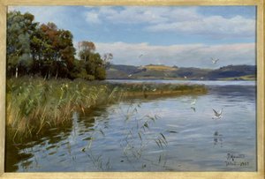 Giornata estiva al lago da Peder Monsted