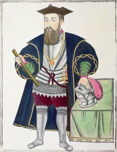 Ritratto di Vasco de Gama da Pedro Barretto de Resende