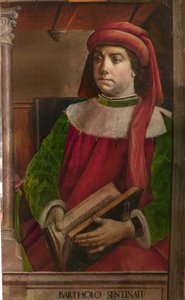 Bartolo da Sassoferrato da Pedro Berruguete