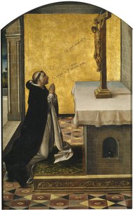 San Pietro Martire in preghiera, 1493-1499 da Pedro Berruguete