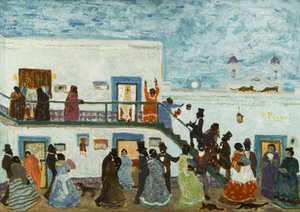 Arrivando in chiesa da Pedro Figari