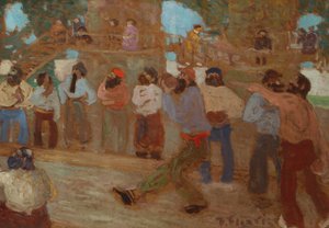 Campo di bocce da Pedro Figari
