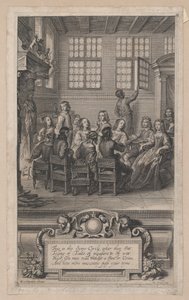La famiglia di William Cavendish, Marchese di Newcastle-upon-Tyne, 1656 da Peeter Clouwet