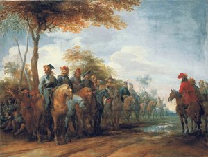 La sosta della cavalleria