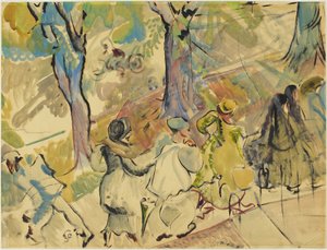 Marciapiede di Jarvis Street, c.1936 da Pegi Nicol Macleod