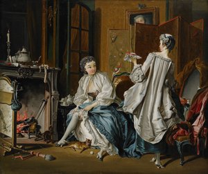 Toilette mattutina dopo François Boucher