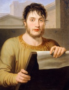 Giuseppe Guizzardi in abito antico da Pelagio Palagi
