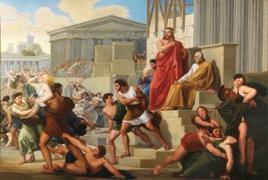 Il ratto delle Sabine, 1823-1824