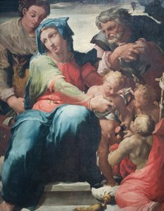 Sacra Famiglia con Santa Caterina d