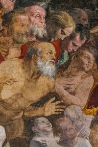 San Giovanni Battista che battezza le persone, Cappella Poggi da Pellegrino Tibaldi