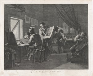 Il Laboratorio di Stampa, 1750-1800 da Pellegrino dal Colle