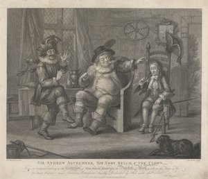 Sir Andrew Aguecheek, Sir Toby Belch e il Clown - "La dodicesima notte", Atto II, Scena III