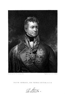 Sir Thomas Picton, soldato britannico