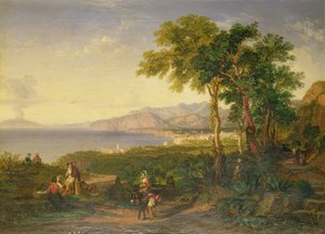 La baia di Salerno, c.1820-30
