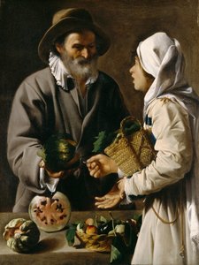 Il venditore di frutta da Pensionante de Saraceni