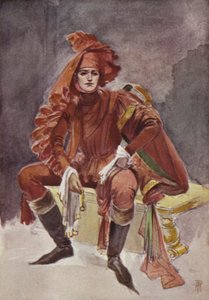 Uno studente tedesco nel XIV secolo da Percy Anderson