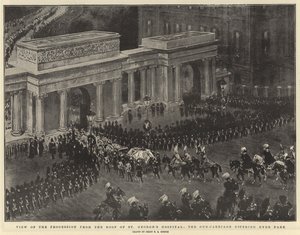 Vista della processione dal tetto dell