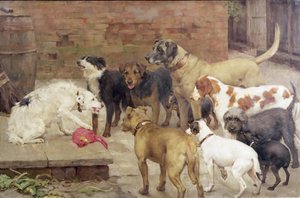 Il Cane con la Cena del suo Padrone