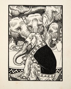 Una commedia di quadrupedi, da A Hundred Anecdotes of Animals, pub. 1924