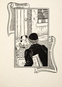 Un giornalista straordinario, da Cento aneddoti di animali, pub. 1924 da Percy J. Billingshurst