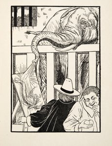 Un senso del ridicolo, da Cento aneddoti di animali, pub. 1924 da Percy J. Billingshurst