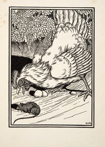 Un cacciatore di topi strano, da A Hundred Anecdotes of Animals, pub. 1924 da Percy J. Billingshurst