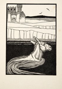 Un asino abbandonato, da Cento aneddoti di animali, pub. 1924