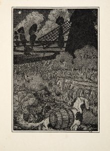Contrabbandieri canini, da A Hundred Anecdotes of Animals, pub. 1924 da Percy J. Billingshurst