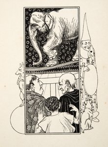 Elefante che danza sulla corda, da Cento aneddoti di animali, pub. 1924