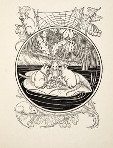 Topi come navigatori, da A Hundred Anecdotes of Animals, pub. 1924 da Percy J. Billingshurst