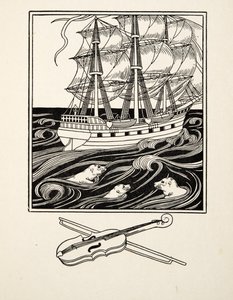 Foche musicali, da A Hundred Anecdotes of Animals, pub. 1924 da Percy J. Billingshurst