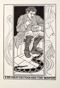 Il contadino e il serpente, dalle Favole di Fontaine