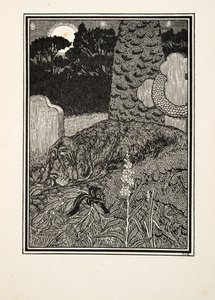 Il cane di Montargis, da A Hundred Anecdotes of Animals, pub. 1924