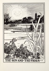 Il sole e le rane, dalle Favole di Fontaine da Percy J. Billingshurst