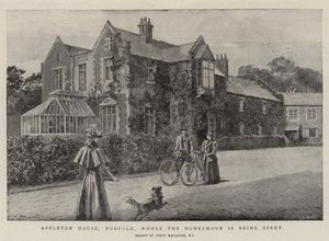 Appleton House, Norfolk, dove si sta trascorrendo la luna di miele