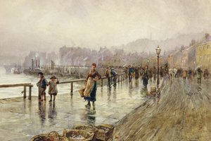 Un giorno piovoso a Whitby da Percy Robertson