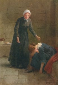 Illustrazione per Adam Bede di George Eliot (litografia a colori)