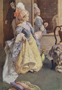 Illustrazione per Piccole donne di Louis M. Alcott