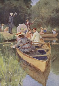 Illustrazione per Piccole Donne di Louis M. Alcott da Percy Tarrant