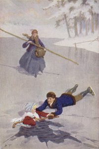 Illustrazione per Piccole Donne di Louis M. Alcott da Percy Tarrant