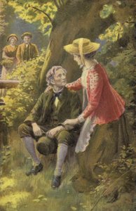 Illustrazione per Silas Marner di George Eliot da Percy Tarrant