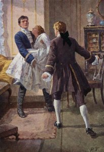 Illustrazione per Cime tempestose di Emily Bronte da Percy Tarrant