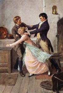 Illustrazione per Cime tempestose di Emily Bronte
