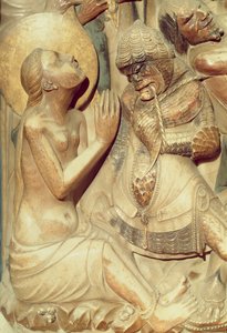 Il martirio di Santa Tecla, (dettaglio) dall