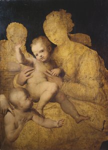 Sacra Famiglia con San Giovanni Battista da Perino del Vaga