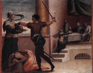 Salomè e San Giovanni Battista decapitato