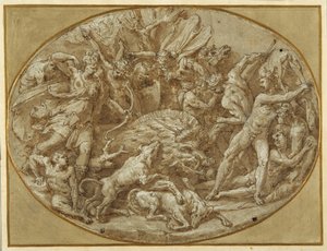 La caccia al cinghiale calidonio