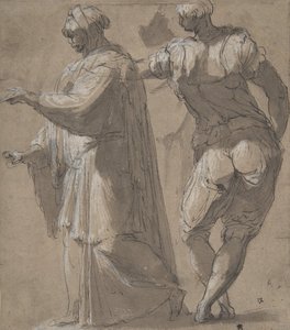 Due figure maschili in piedi, 1501-47
