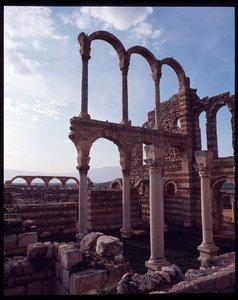 Veduta della città, 705-710 d.C. da Period Umayyad